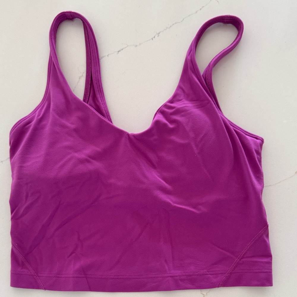 lululemon athletica Magenta Tank Top